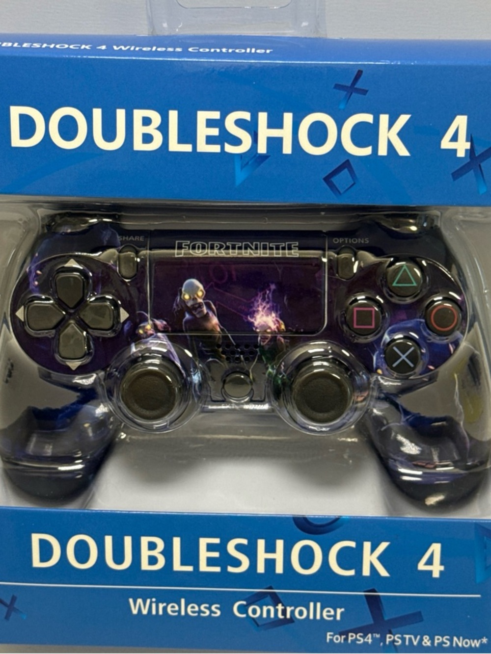 DoubleShock 4 Fortnite Themed Wireless Controller - Purple